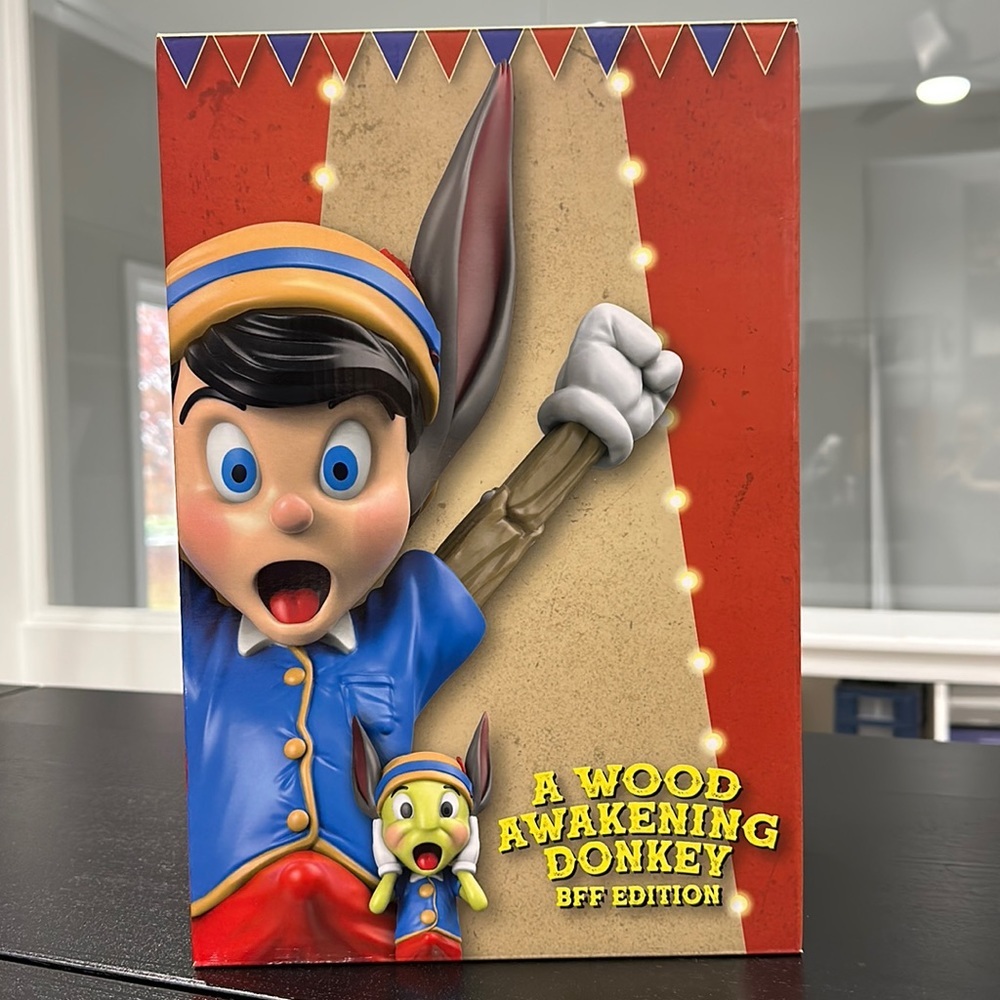 Juce Gace Mighty Jaxx A Wood Awakening Donkey (BFF Edition) Vinyl Figure Set - Picture 7 of 8